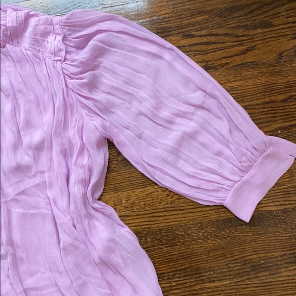 Zara Purple Blouse - Picture 4 of 13